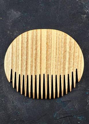 Гребінь для бороди гомер з натурального дерева3 фото