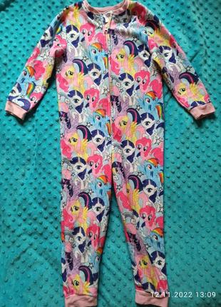 Флісовий сліп my little pony 104-110