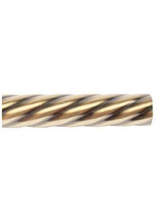 Труба металлическая 300 см, крученная
