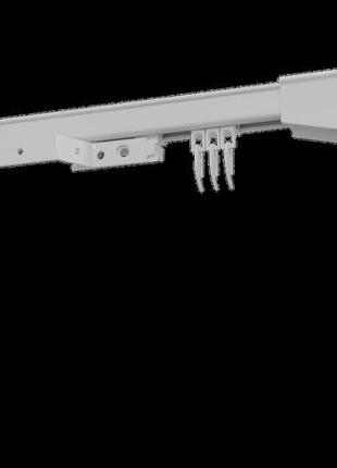 Карниз для штор на шнуровом управление профиль сks (в сборе) белый