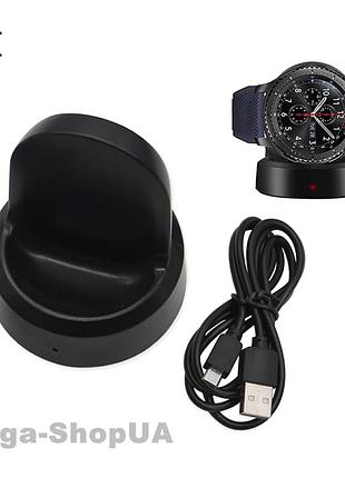 Зарядка для часов samsung galaxy watch, зарядное устройство для gear s2 / s3, 42мм / 46мм