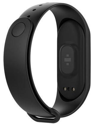 Фітнес браслет трекер mi band m3 кліпса зарядка, жіночі чоловічі розумні смарт годинник чорний7 фото