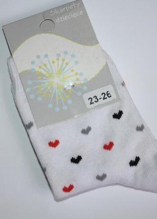 Носочки кребо (польша) р.23-26(2-3 года) полномерные