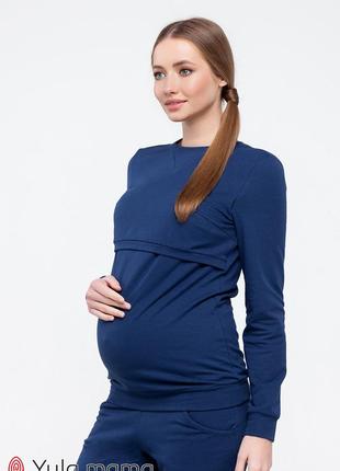 Теплый спортивный костюм для беременных и кормящих kortney st-49.0512 фото