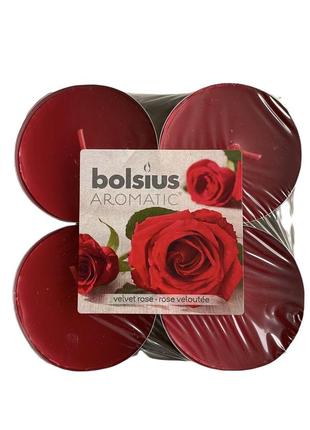 Tealight maxi velvet rose 10год1 фото