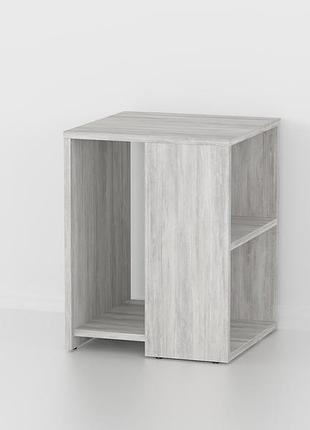 Стол журнальный forte lukas ш 398 / в 513 / г 398 бетон