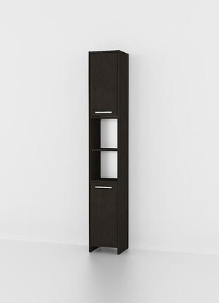 Пенал для ванной forte lars 1900x300x300 венге магия