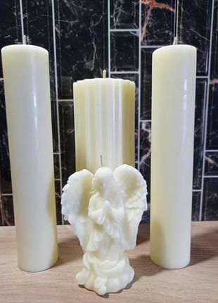 Свічки, свічки українські, ароматичні декоративні свічки, набір декоративних свічок4 фото