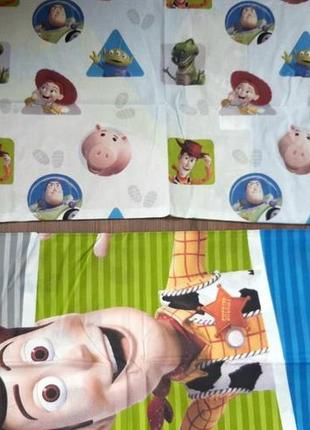 Kомплект детского белья toy story, пододеяльник 120х150, наволочка 40х603 фото