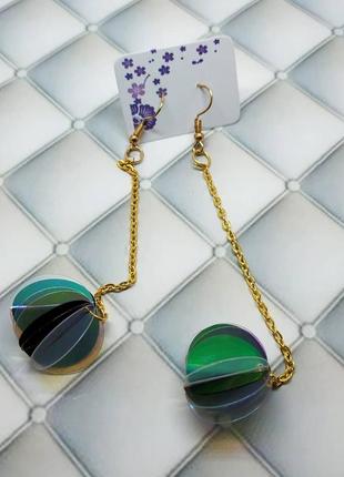 Серьги длинные