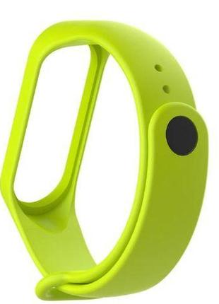 Браслет ремішок xiomi mi bi band 3/4/5/6 mi band cяомі салатовий