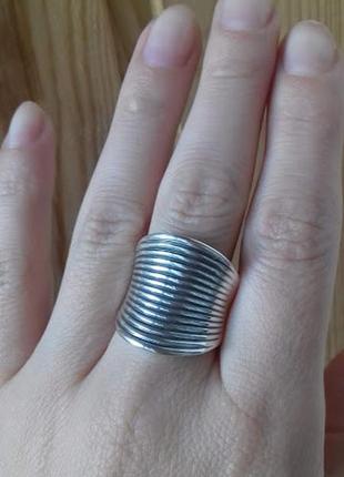 Серебряное кольцо без вставок египет