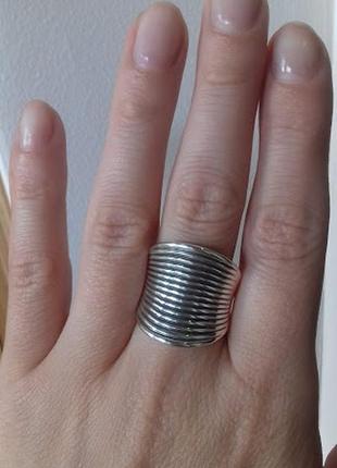 Серебряное кольцо без вставок египет4 фото