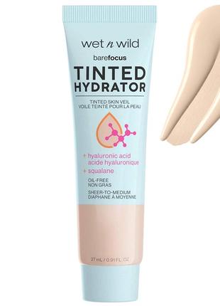 Зволожуюча тональна основа wet n wild bare focus tinted hydrator fair 27 мл
