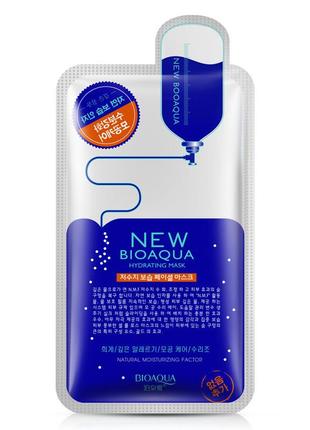 Маска-салфетка для лица увлажняющая bioaqua moisturizing hydrating facial mask (30г)