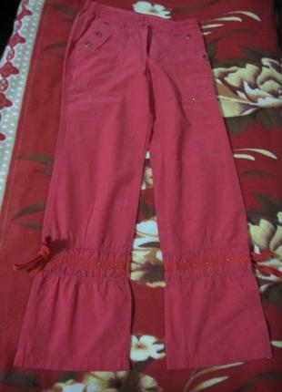 Штани червоні легкі