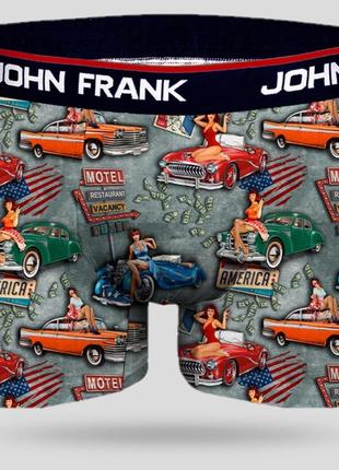 Трусы мужские разноцветные john frank jfbd338-pinup