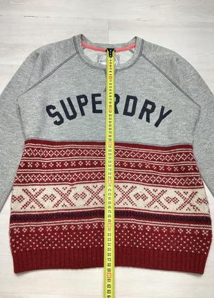 Фирменная женская толстовка батник свитер superdry6 фото