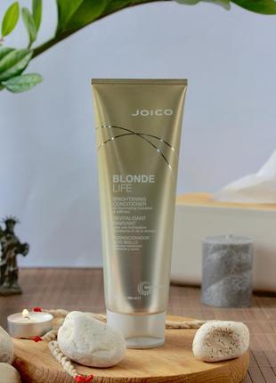 Joico blonde life кондиционер для волос сохранения яркого блонда 250мл1 фото