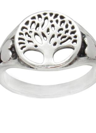 Серебряное кольцо "древо жизни"