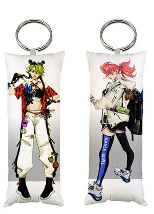 Брелок мини-дакимакура аниме джо джо bizarre adventure 4*10 см (br0355)