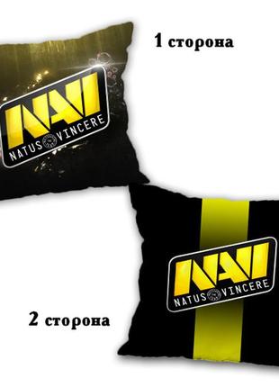 Подушка navi двухсторонняя 40*40 см (p0021)