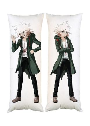 Дакімакура подушка нагіто аніме данганронпа школа відчаю danganronpa двостороння 40х100 см (dk0122)