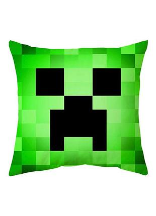 Подушка minecraft двухсторонняя 40*40 см (p0023)3 фото