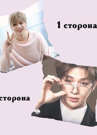 Подушка k pop кан даниель  wanna one двухсторонняя 40*40см (p0121)