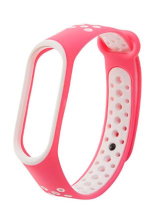 Сменные двухцветные ремешки для xiaomi mi band 5