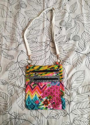 Котонова сумка кросбоді bulaggi