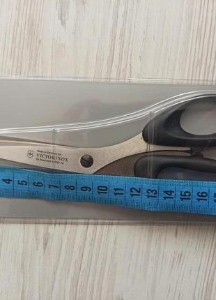 Ножиці професійні 19 см сталеві victorinox 8.0907.19 швейцарська оригінал3 фото
