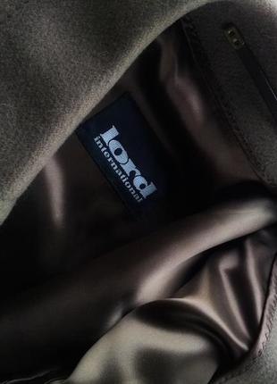 Lord international вінтаж пальто з миксованный вовни преміум-бренду/ вінтаж4 фото