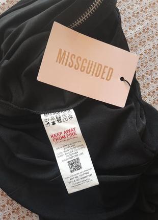 Стильний чорний комбінезон на блискавці missguided5 фото