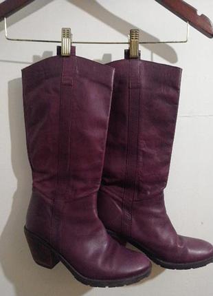 Дуже класні чоботи шкіряні 38-39 розмір