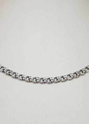 Серебряная цепочка (бисмарк). артикул 1802/6 55