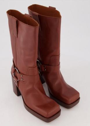 Черевики,  бренд karen millen

brown leather ankle boots