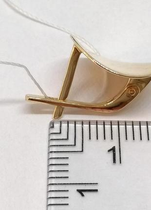 Золоті сережки. сб312и 5