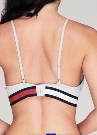 Tommy hilfiger бюстгальтер бралетт uw0uw01597 сірий3 фото