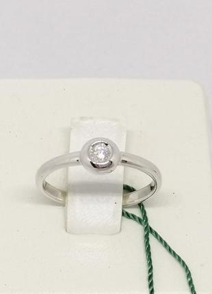 Золоте кільце з діамантом. артикул 15018/1 16