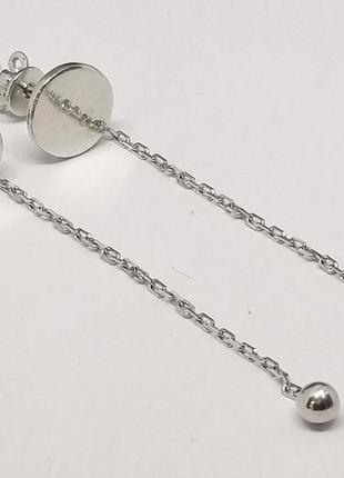 Серебряные серьги.   сп475(2)с