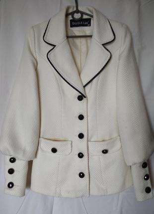 Стильный пиджак - пальто1 фото