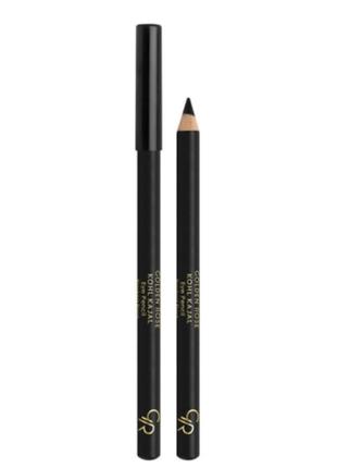 Карандаш для глаз golden rose kohl kajal eye pencil 0,4г blackest black