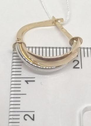 Золотые серьги. 105761 5