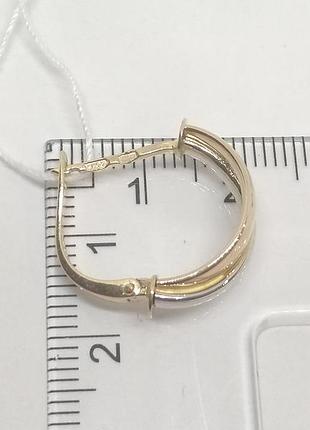 Золотые серьги. 105761 4