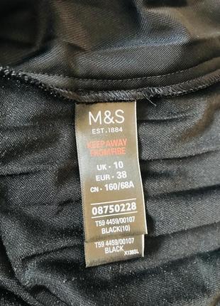 Классная бархатная юбка плиссе от m&s5 фото