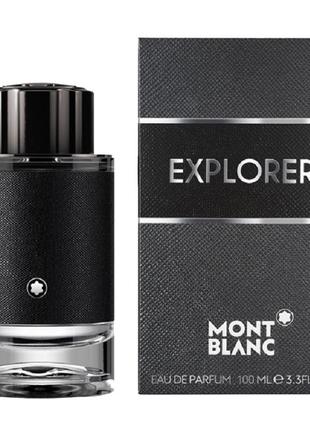 Montblanc explorer парфюмированная вода для мужчин, 100 мл