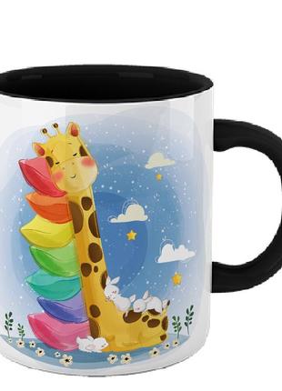 Чашка спящий жираф9 фото