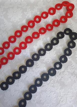 Жіночий вязаний пояс