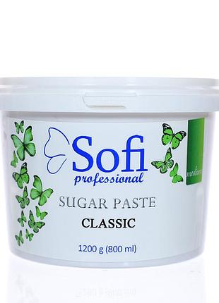 Цукрова паста для шугарингу sofi may classic medium 1200 г